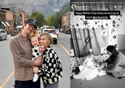 Wayne Gretzky's son Ty shares heartwarming Mother’s Day tribute to mom Janet and wife Sara