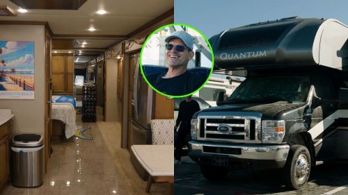 WATCH: Chargers HC Jim Harbaugh gives tour of his viral RV after LA move