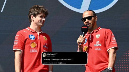 “That’s why I have high hopes for the WCC”: Ferrari fans praise Lewis Hamilton’s team spirit for letting Charles Leclerc overtake him in Chinese GP