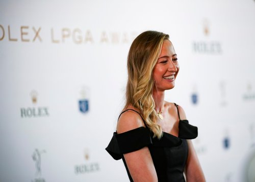 Nelly Korda hugs new journalist 'overwhelmed' to interview her first star player, says she’s ‘very honored’