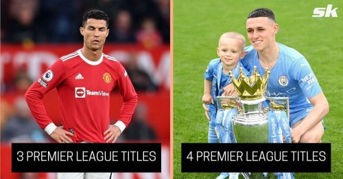 5 legendary footballers with fewer Premier League titles than Phil Foden