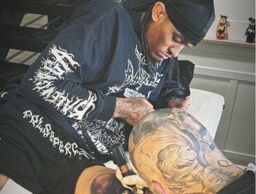 Jordan Clarkson shows off new tattoo tribute to late fashion designer Virgil Abloh