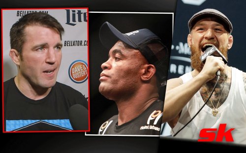 "A real classic bad motherf****er" - Conor McGregor reacts to throwback video of Chael Sonnen calling Anderson Silva "no more real than the Loch Ness monster"