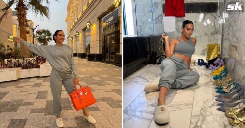 Cristiano Ronaldos Girlfriend Georgina Rodriguez Shows Off Incredible Shoe Collection On 9724