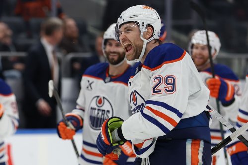 Leon Draisaitl makes feelings known about goalie Calvin Pickard flexing his hockey sense with OT winner assist in win over Islanders