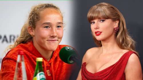 Mirra Andreeva reveals Taylor Swift fantasy despite fears of 'messing up' the moment