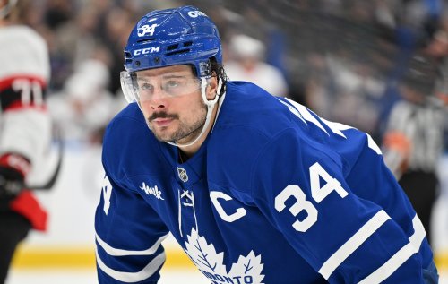 Auston Matthews bluntly addresses Mitch Marner's faceoff goal after Maple Leafs' loss to Predators
