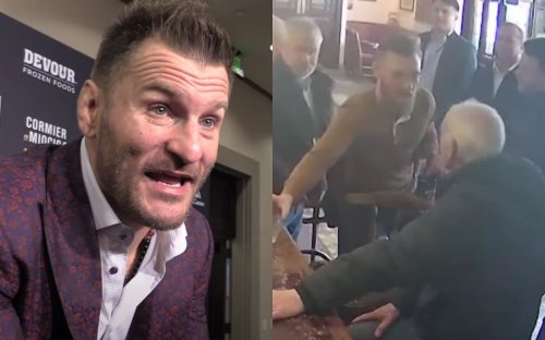 "That's a tough old dude" - When Stipe Miocic comically reacted to Conor McGregor's bar fight incident