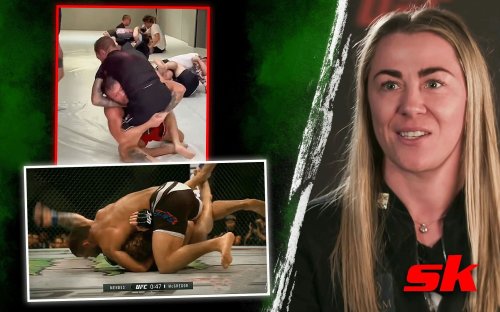 The Chad Mendes escape at the end - Molly McCann and fans react to Conor McGregor's impressive new grappling footage