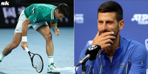 "My head kind of cools off, even though it probably looks ugly" - When Novak Djokovic discussed 'positive' impact of breaking racquets during a match