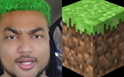 Who is Minecraft Dirt Block Guy? TikTok star goes viral after dyeing ...