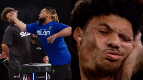 “Someone is gonna die” - Horrifying KO leads to fans pointing out serious health concerns for slap fighting participants