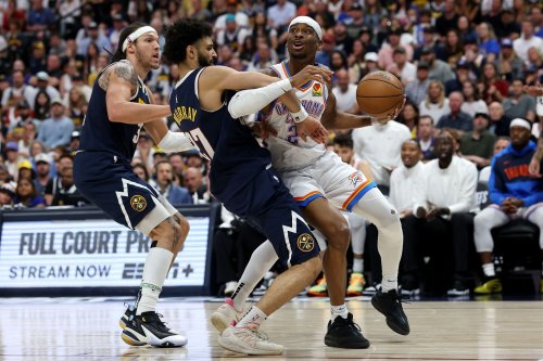 "The Denver masons brick after brick" - NBA fans erupt as Nuggets narrowly avoid setting halftime scoring disaster in Game 4 vs OKC Thunder