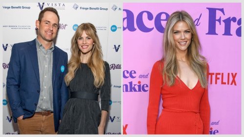 Andy Roddick's wife Brooklyn Decker flaunts American's achievement after reporter claims his podcast is "the pinnacle of sports podcasts"
