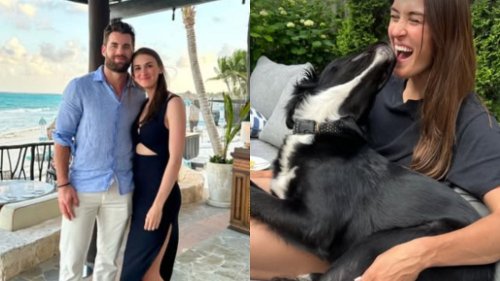 "Best mom and dog mom": Tom Wilson shares adorable couple snaps on his wife Taylor's birthday