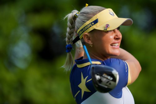 Charley Hull takes a day off from her rigorous gym training
