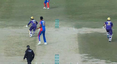 [Watch] Sarfaraz Ahmed gets run out in a comical fashion in PSL 2024
