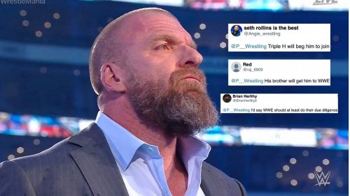 "Triple H Will Beg Him To Join," "His Brother Will Get Him To WWE ...