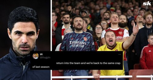 "Can't be starting games", "Have been a complete joke" - Fans unhappy with Arsenal duo for their performance despite 2-0 Luton win
