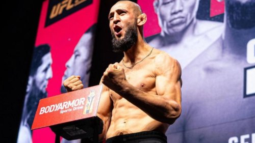 "Rice fish, rice chicken, it's crazy" - Khamzat Chimaev details massive difference in diet after shifting weight class
