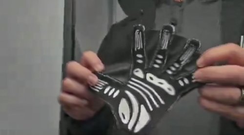 NASCAR displays illegal glove worn by Joey Logano at Atlanta