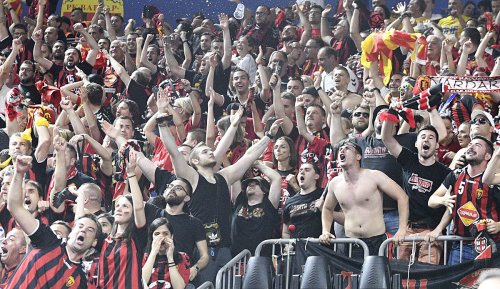 Handball: Totales Chaos bei Hass-Duell zwischen Vardar Skopje und Eurofarm Pelister