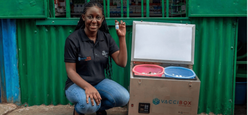 A portable solar fridge for delivering vaccines to rural communities