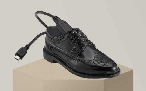 Florsheim’s Portable Charger Is Shaped Like (What Else?) A Dress Shoe