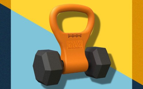 As Seen On Shark Tank: Turn Any Dumbbell Into A Kettlebell With The Kettle Gryp