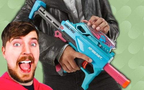 MrBeast’s Ridiculous New Nerf Blaster Is Officially Available for Pre-Order