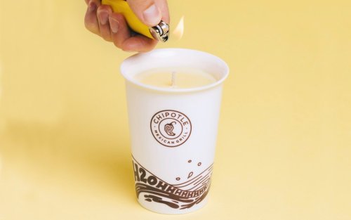 Chipotle KNOWS You’ve Been Stealing Their Lemonade: Meet the Chipotle ‘Water’ Cup Candle