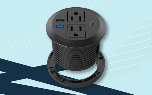This Power Extender Solves One Of the Most Annoying Problems I Have Working at My Desk
