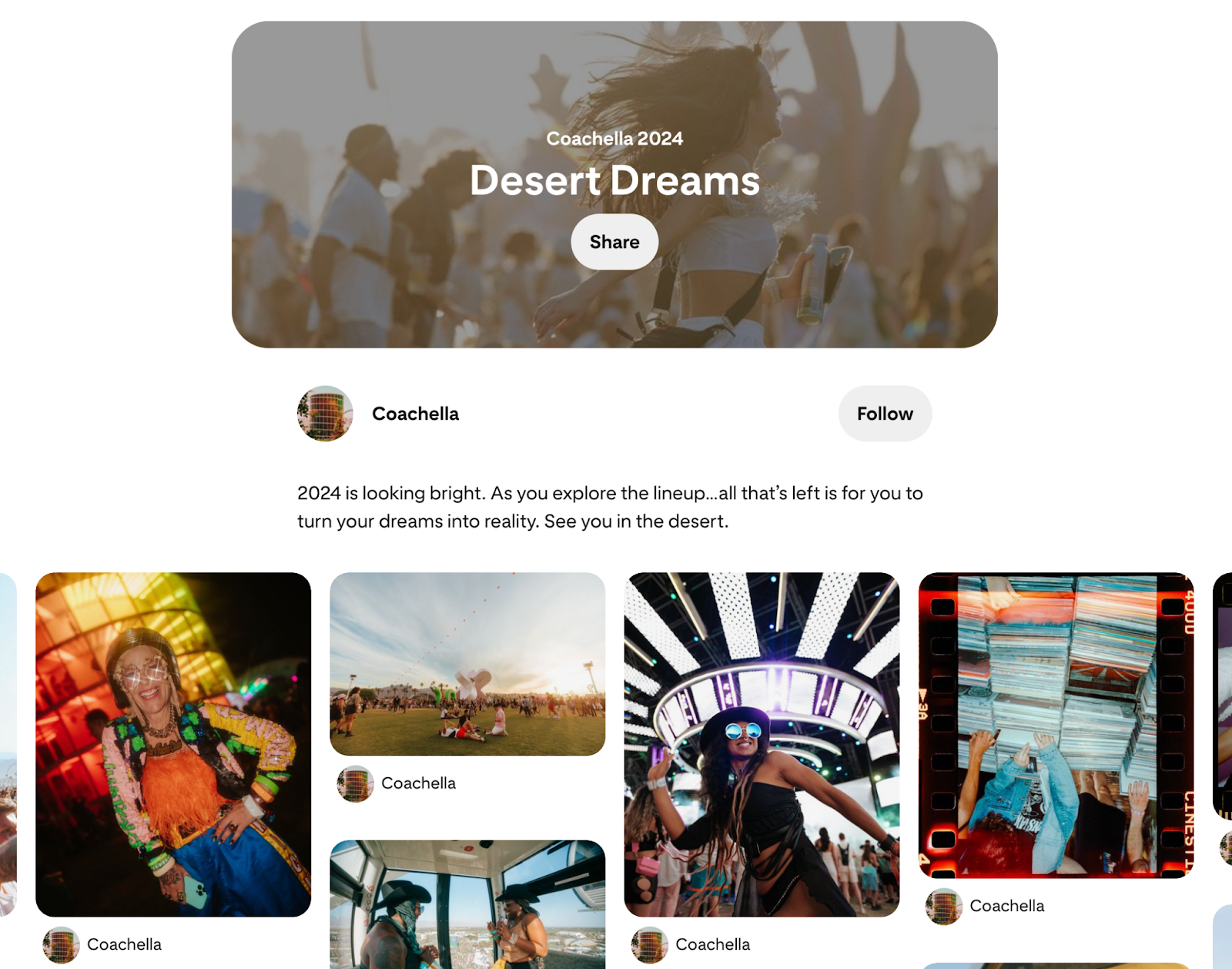 Pinterest Is Making Its Debut at Coachella This Year to Meet Gen Z