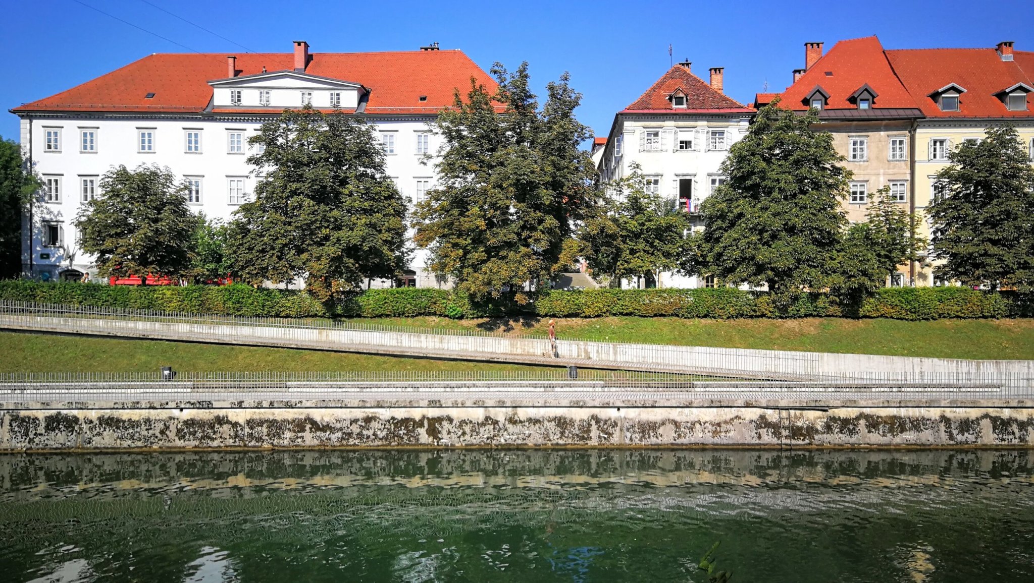 Zois Palace and Križevniška in Ljubljana