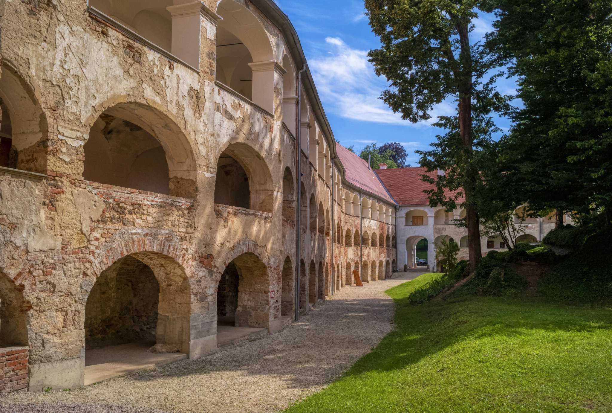 Castle Grad in Prekmurje - Slovenia