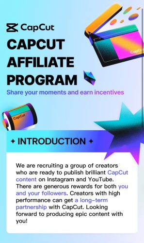ByteDance-Owned Editing App CapCut Launches an Affiliate Program for Instagram and YouTube Creators