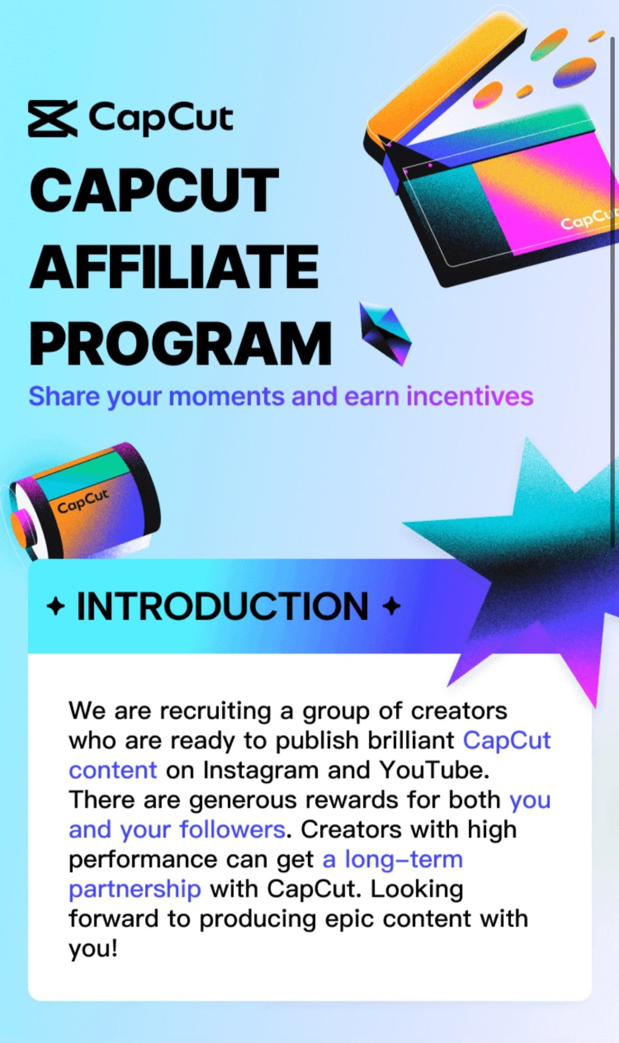 ByteDance-Owned Editing App CapCut Launches an Affiliate Program for Instagram and YouTube Creators