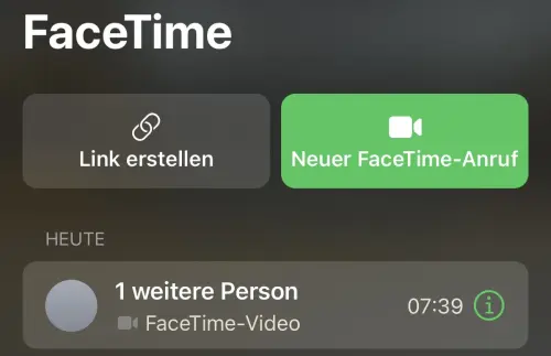 FaceTime: Videotelefonate auch mit Nicht-iOS-Nutzern führen