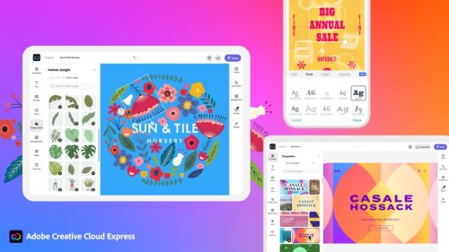 Adobe Creative Cloud Express: Kostenloses Tool zum Erstellen von (Social-Media-) Inhalten