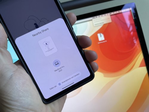NearDrop: Kabelloser Dateien-Austausch zwischen macOS und Android