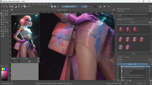 Krita: Plugin holt generative KI in das Programm