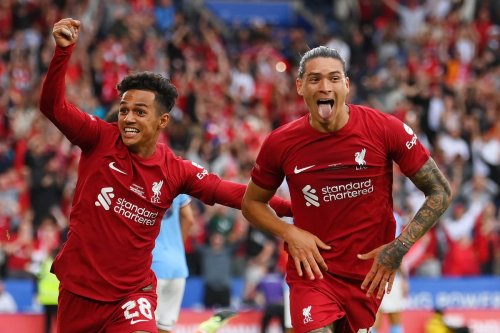 Liverpool 3-1 Manchester City: Darwin Nunez and Mohamed Salah give Reds victory in Community Shield