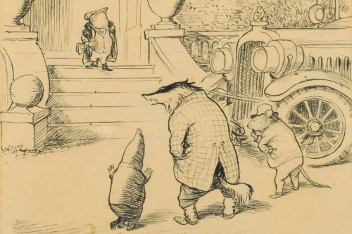 Wind in the Willows illustration sells at auction for more than £33,000