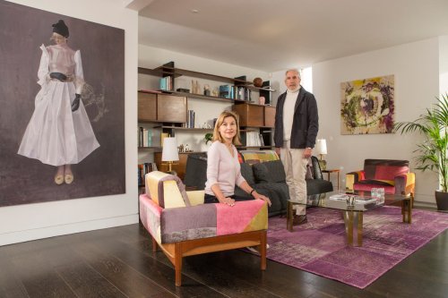 Why one couple traded their large family house for a central London flat