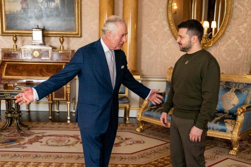 Zelensky meets the King in ‘truly special’ audience to thank Charles for support