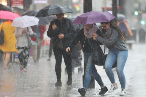 UK weather forecast: Downpours begin as parts of country braced for almost a month's rain in one day