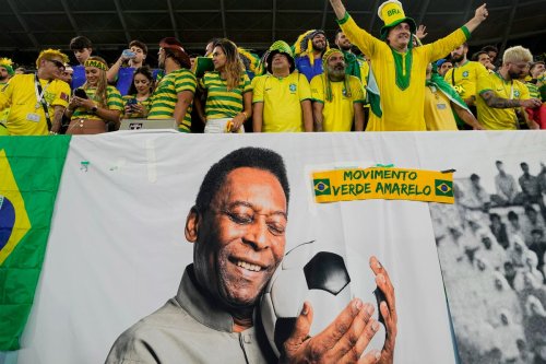 Pele condition improving with ‘no new complications’ say doctors treating Brazil football icon