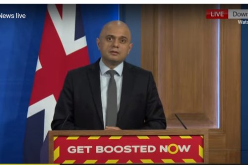 Sajid Javid backs Boris at press conference as pressure mounts on PM