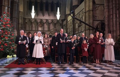 Royal family puts on united front at Christmas carols after bombshell