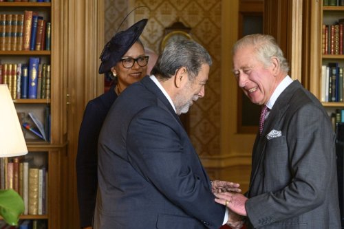 The King welcomes leader of St Vincent and the Grenadines to Balmoral